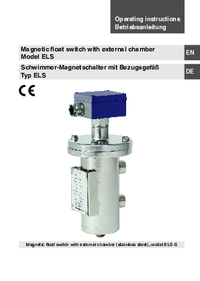 Thumbnail of document Manual - ELS Magnetic Float Switch